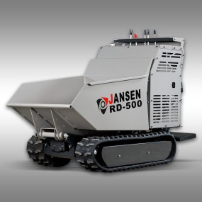 Rupsdumper Jansen RD-500, 9 PK benzinemotor, hydrostatisch