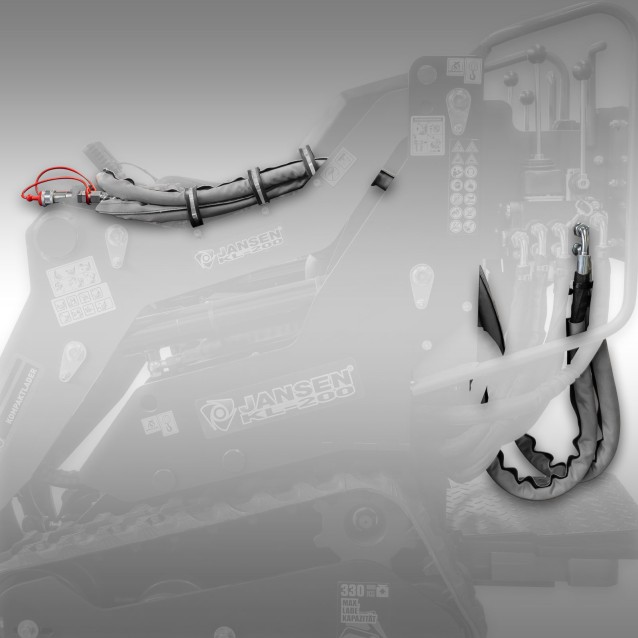 Hydraulisch stuurcircuit voor JANSEN® KL-200, ombouwset