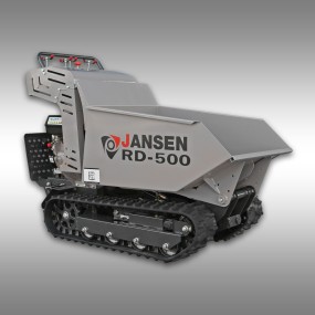 Rupsdumper Jansen RD-500, 9 PK benzinemotor, hydrostatisch