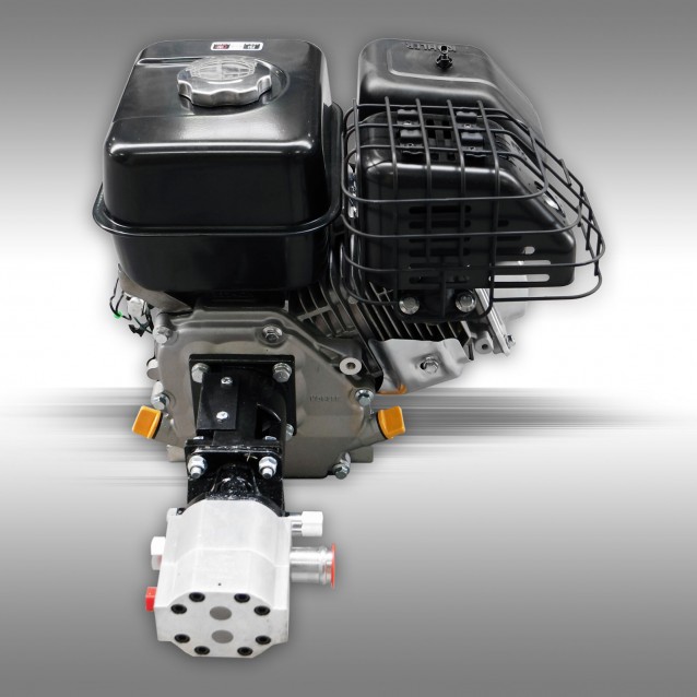 Kohler benzinemotor 6,5 pk incl. hydraulische pomp, hydraulische aggregraat